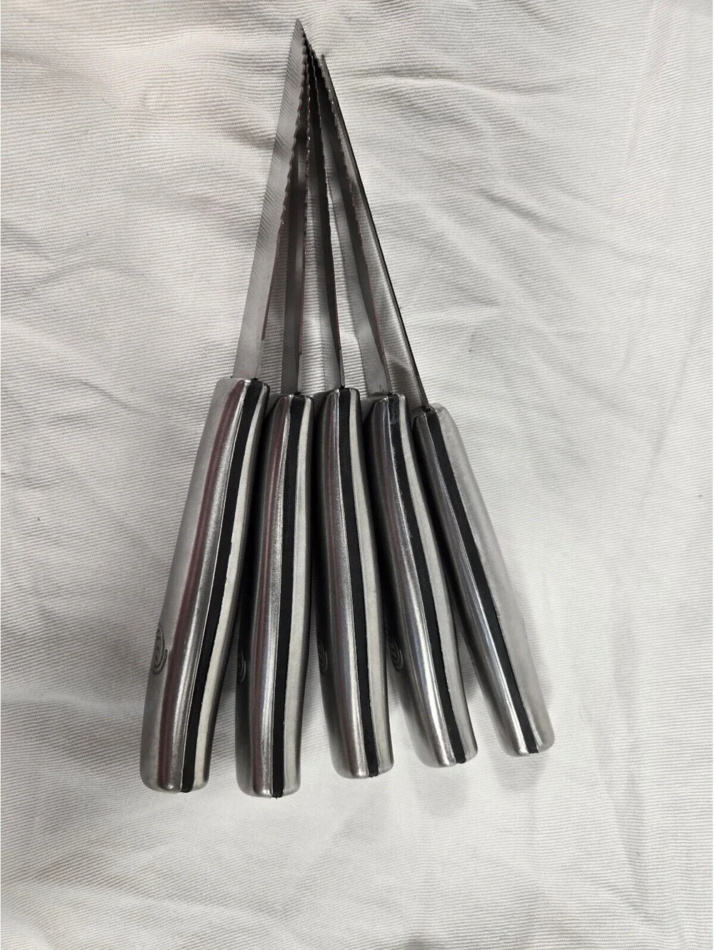 MasterChef Steak Knives Set of 5 All Stainless Steel 4.5
